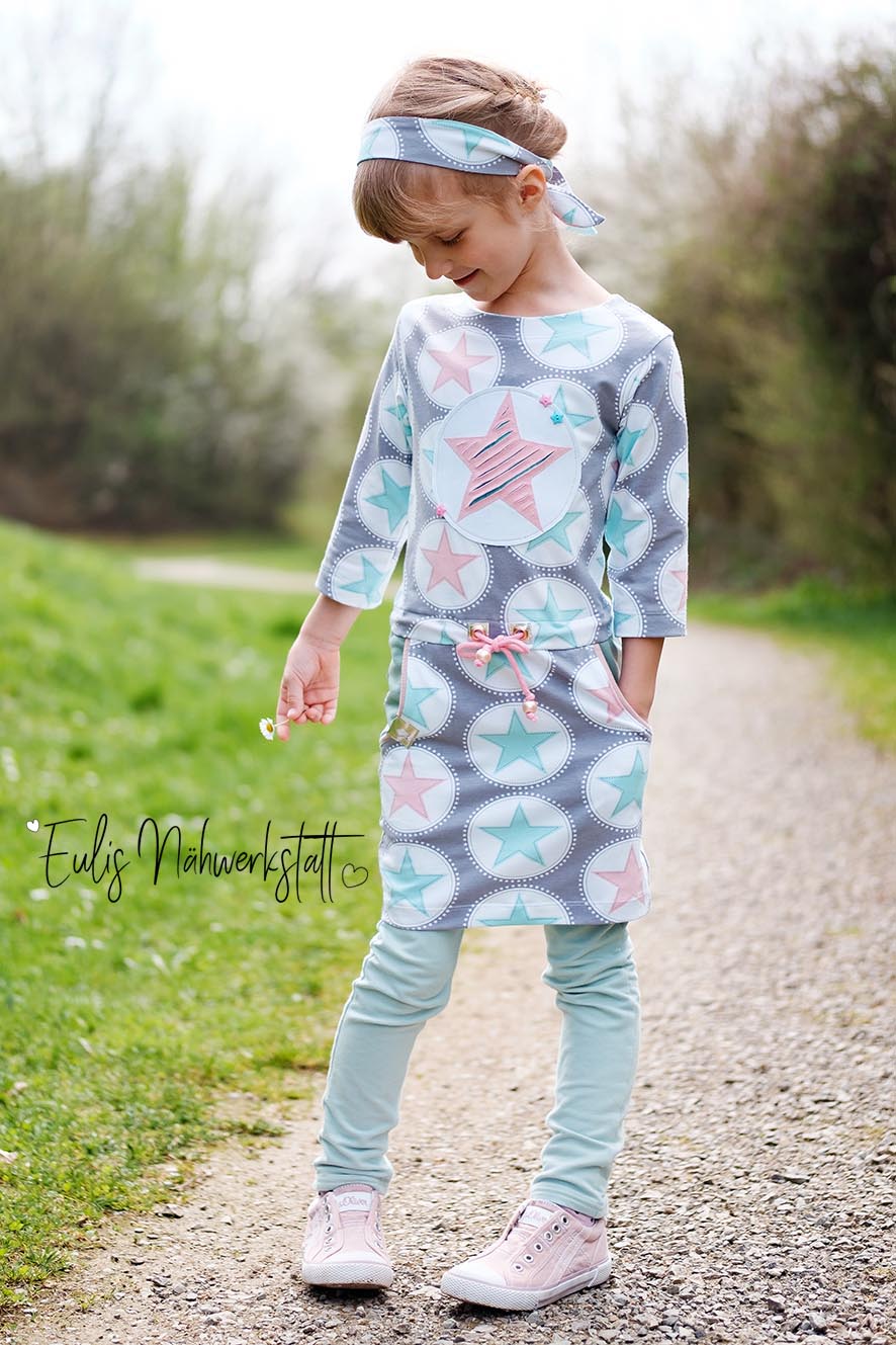 Kleid "Pia" für Kinder von Fadenkäfer