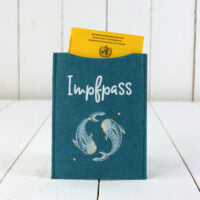 Impfpasshülle Filz uni für Pässe aller Art