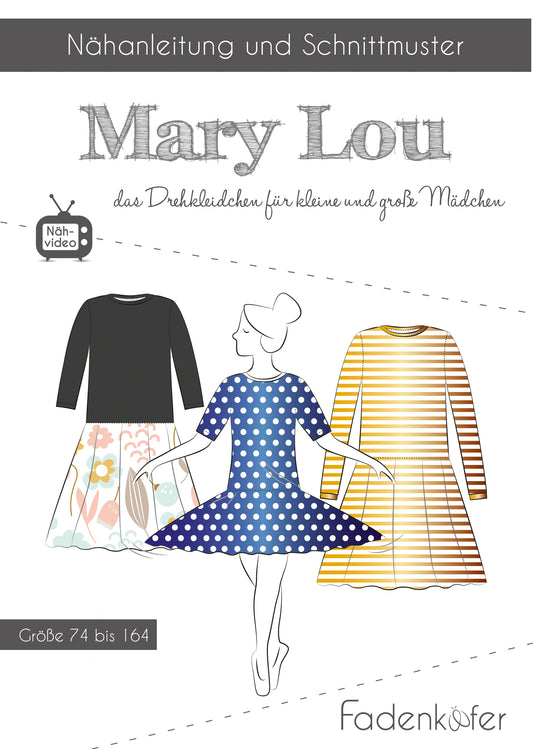 Kleid "Mary Lou" für Kinder von Fadenkäfer