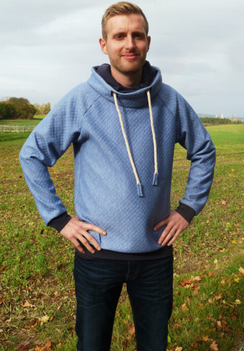 Raglanpullover "Noa" für Herren von Fadenkäfer