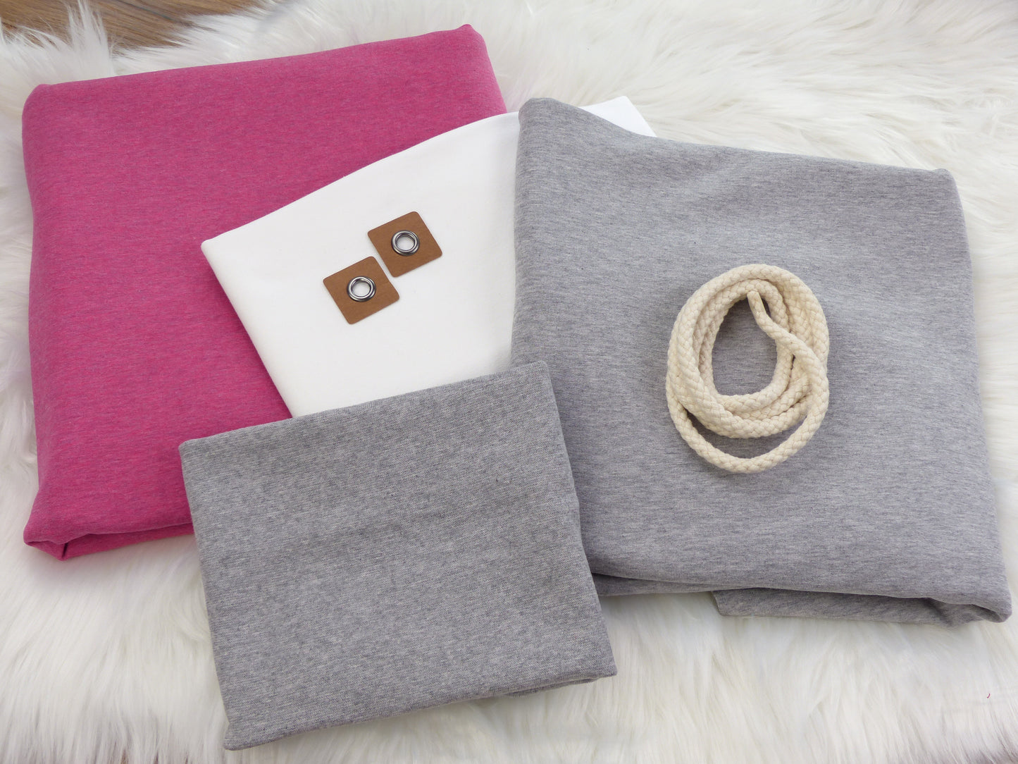 Nähpaket - Hoodie "Toni" für Kinder