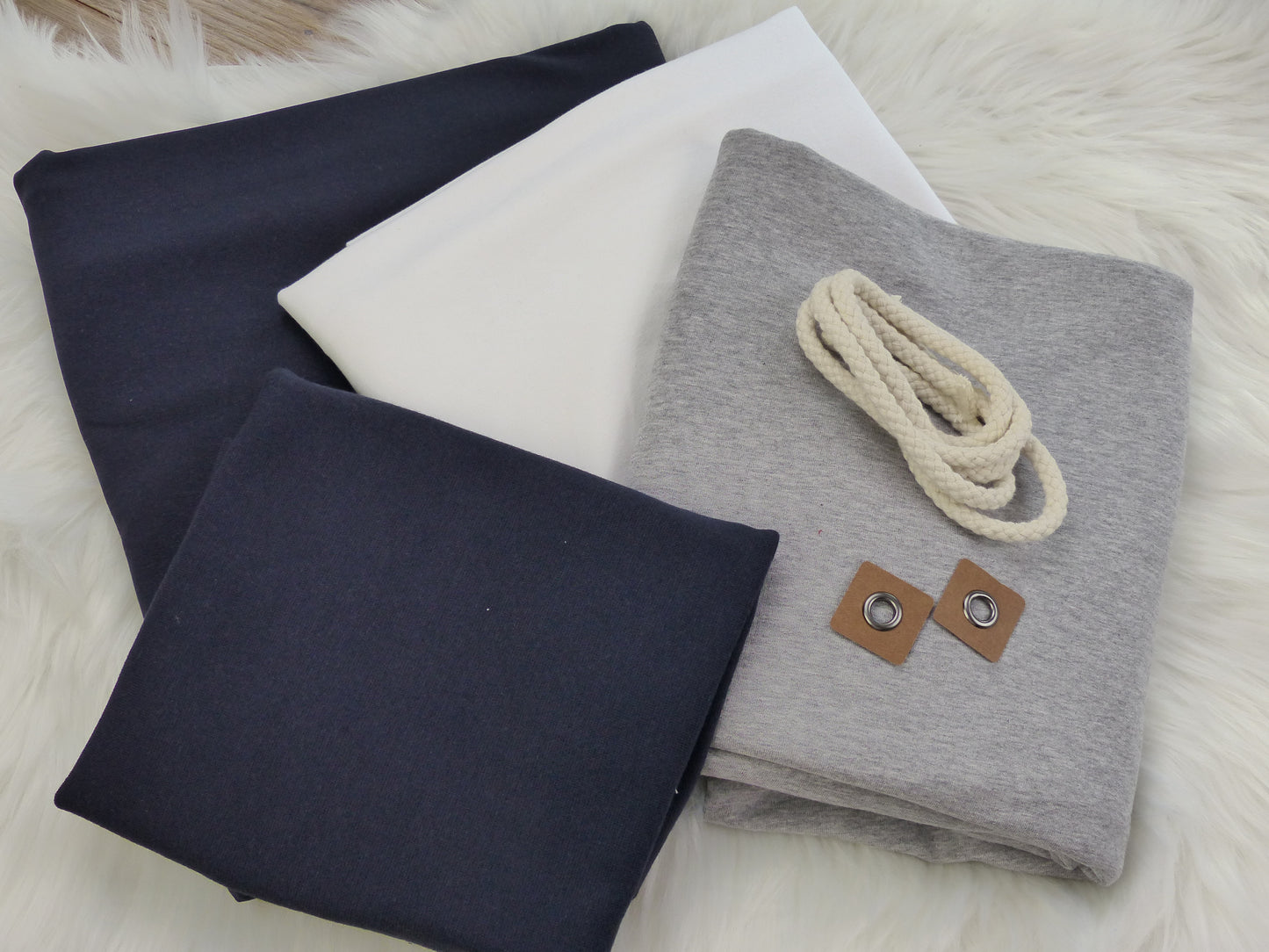 Nähpaket - Hoodie "Toni" für Kinder