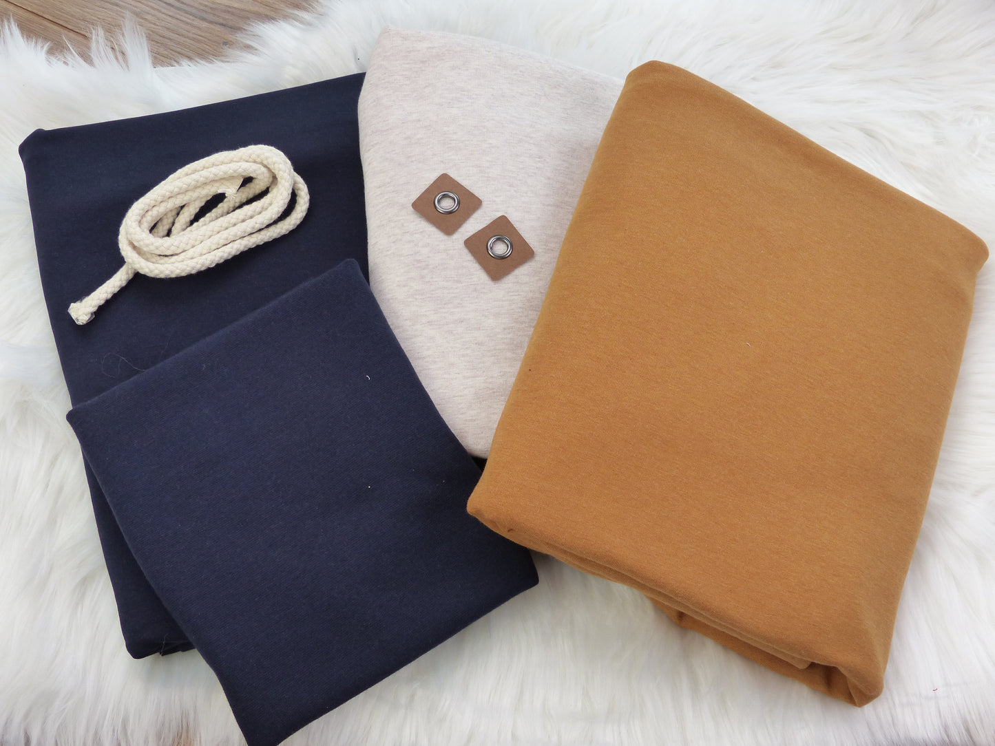 Nähpaket - Hoodie "Toni" für Kinder