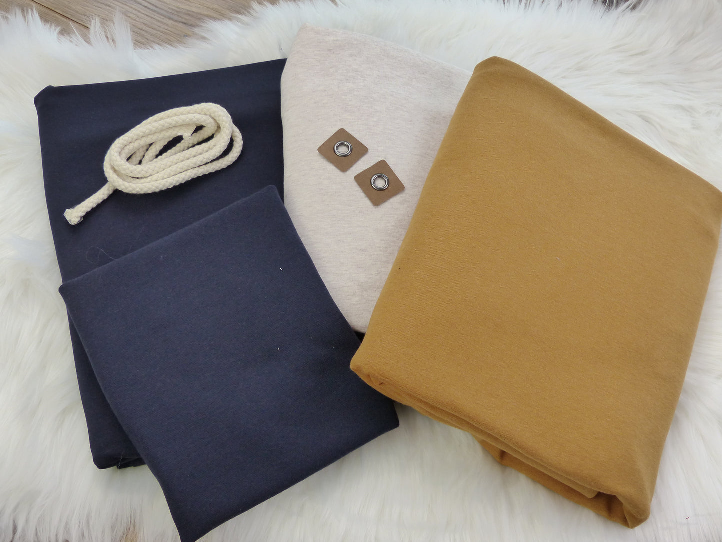 Nähpaket - Hoodie "Toni" für Kinder