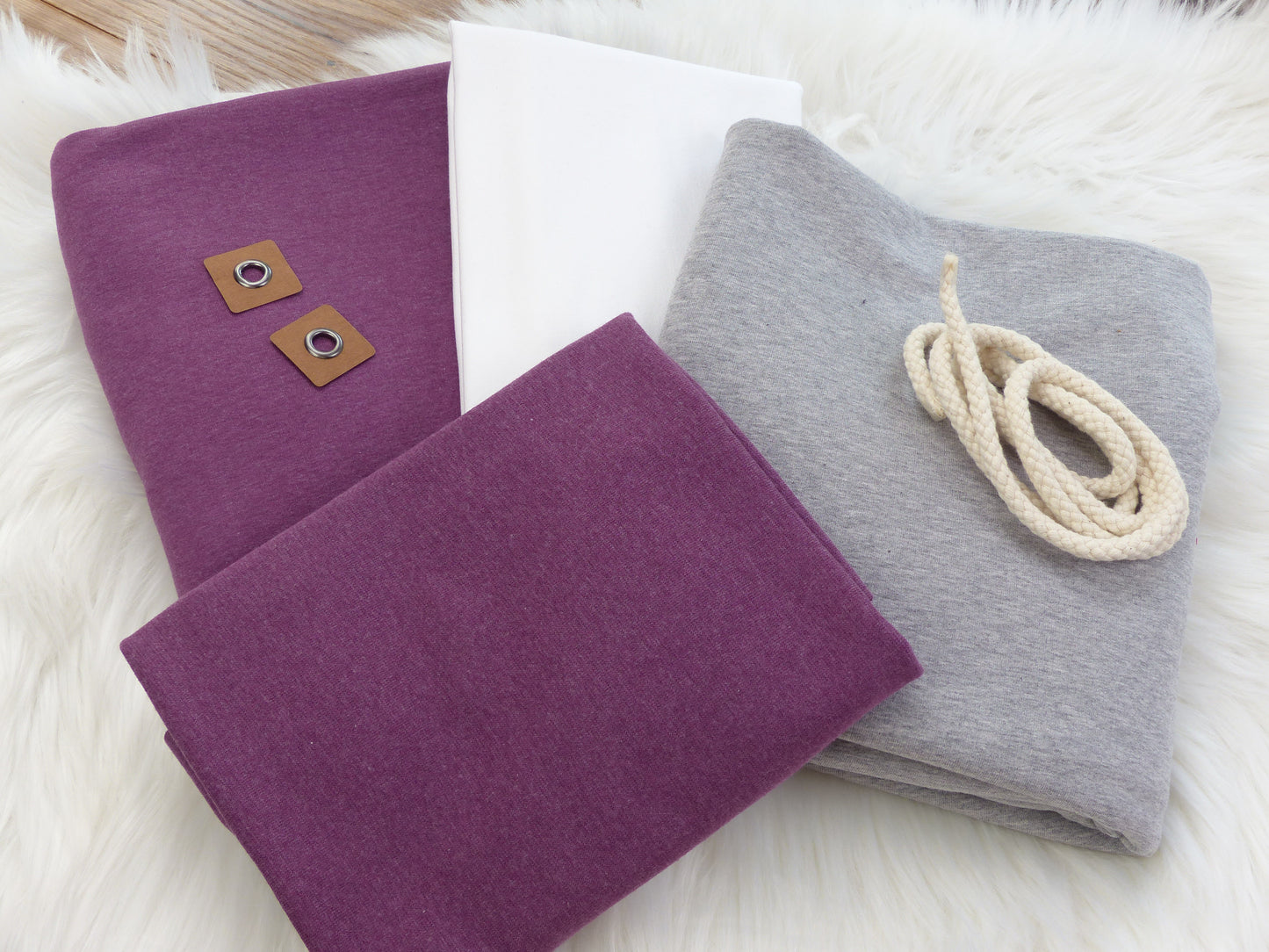 Nähpaket - Hoodie "Toni" für Damen