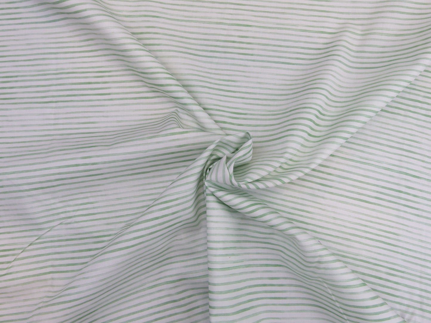 Baumwolle Webware "Streifen & Hühner"