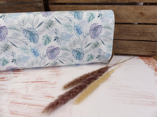 French Terry, "Blätter" Organic