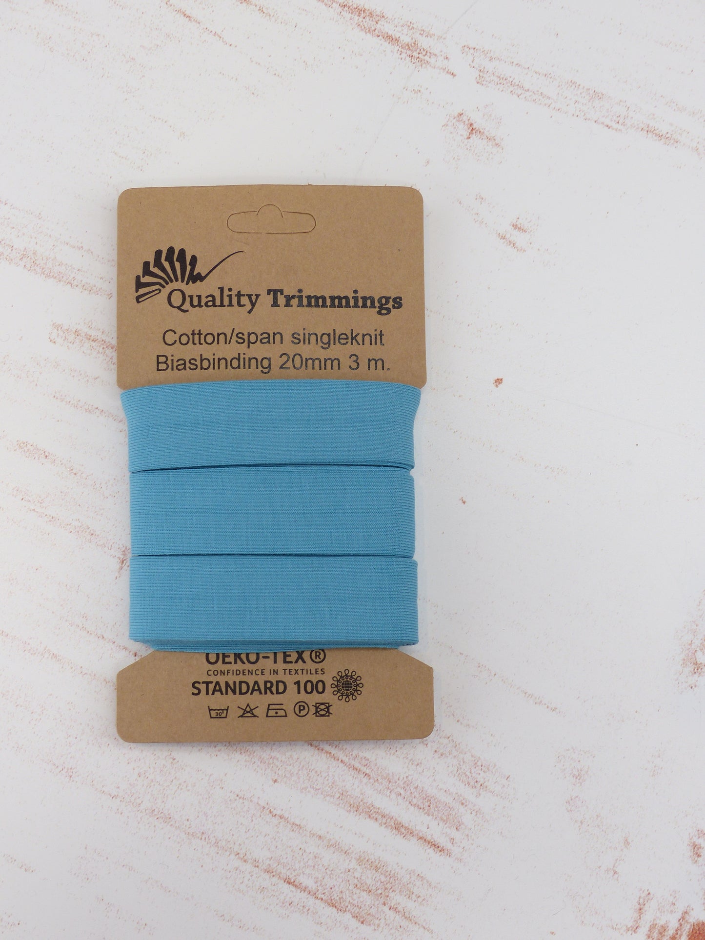 Jerseyband gefalzt 20mm/ 3m