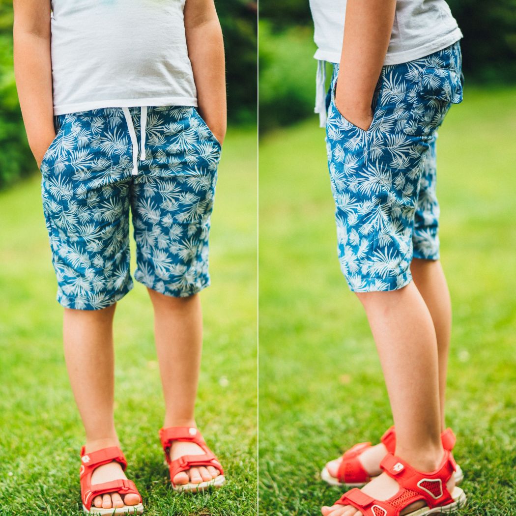 Schnittmuster PANTAI Kinder Shorts by Nähfrosch
