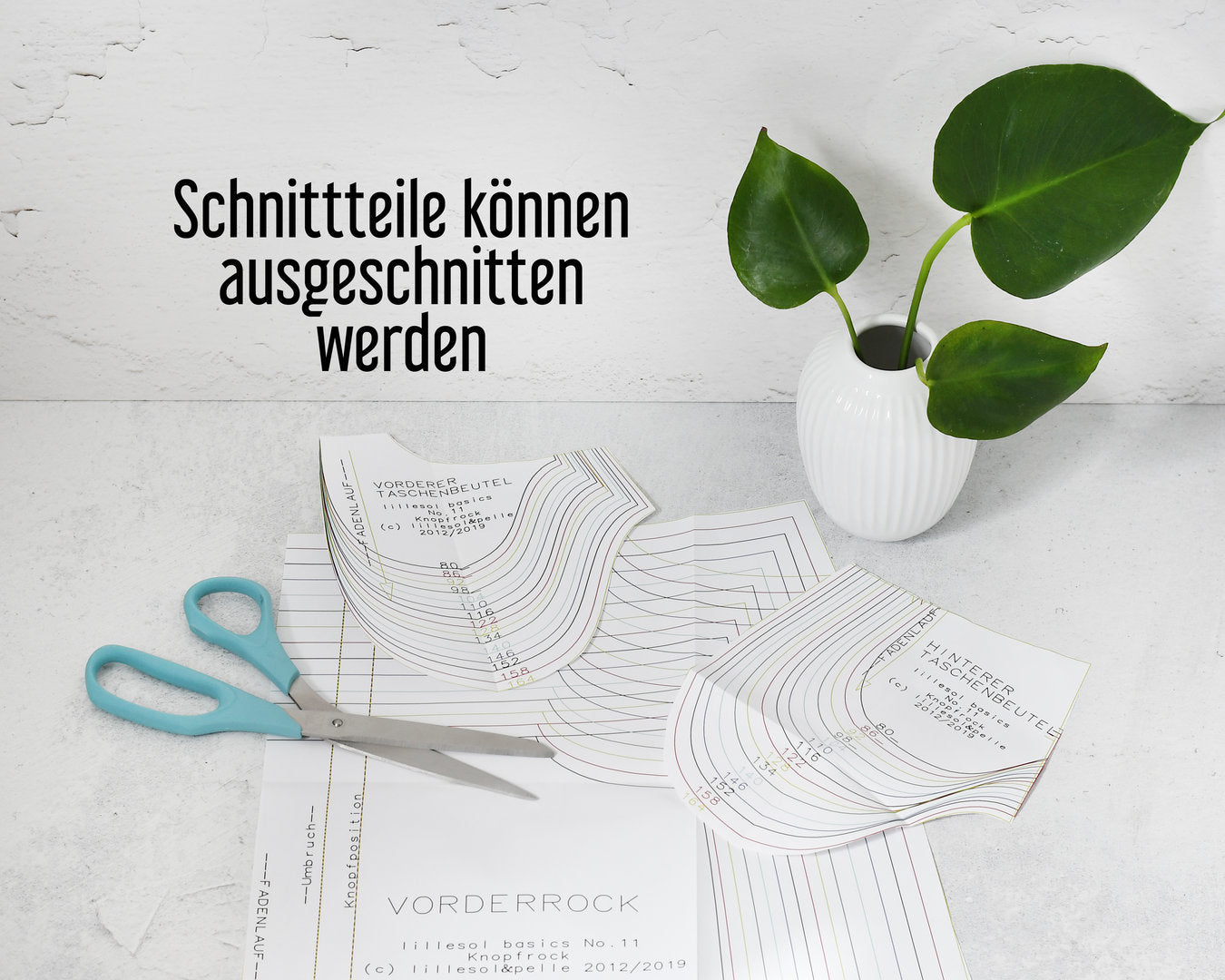 Papierschnittmuster lillesol basics No.39 Kleid mit Rollkragen