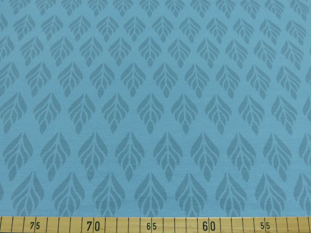 Baumwoll Jersey Druck Blumenfrische by LIEBEfein