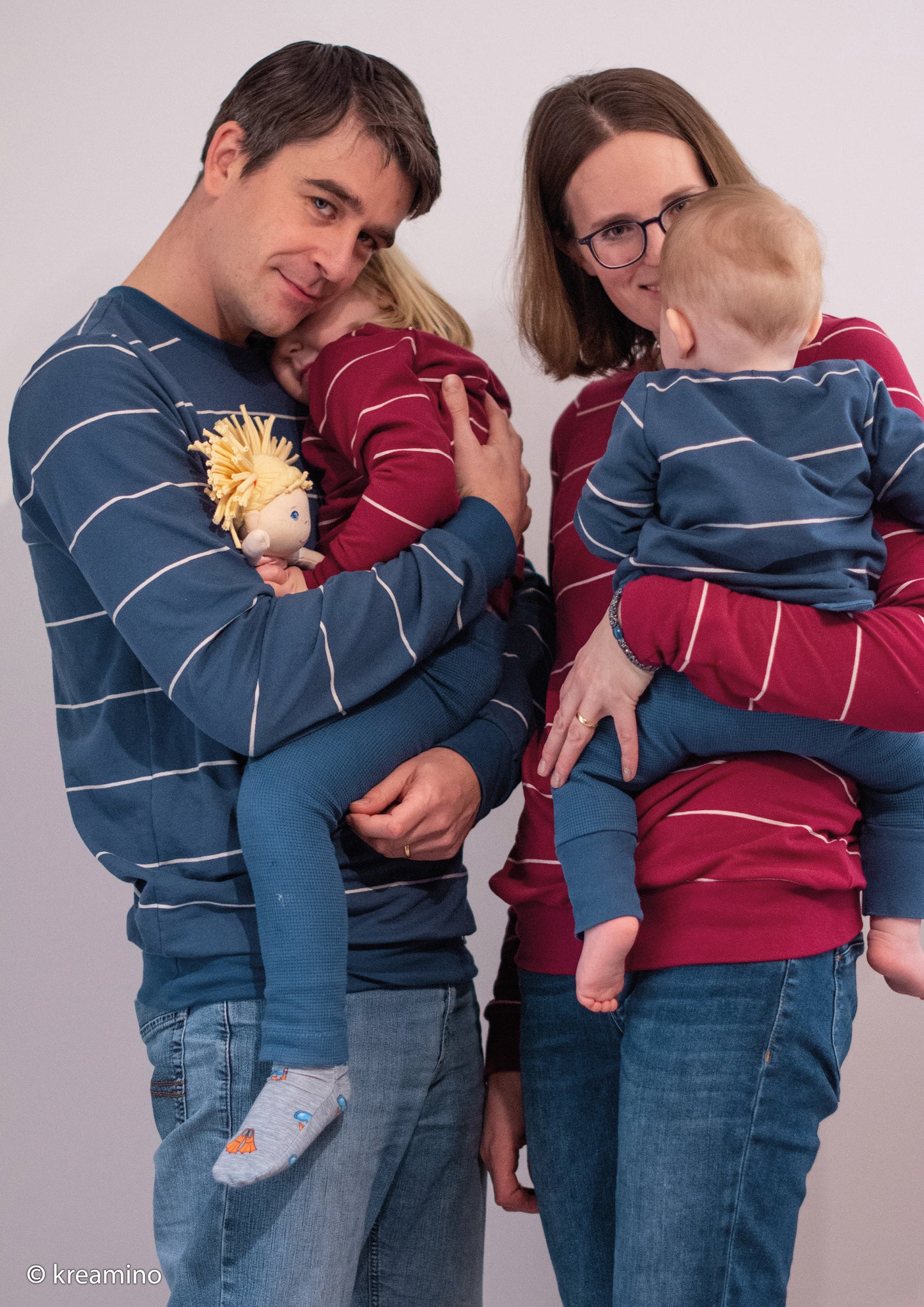 French Terry - Sören- Burgundy