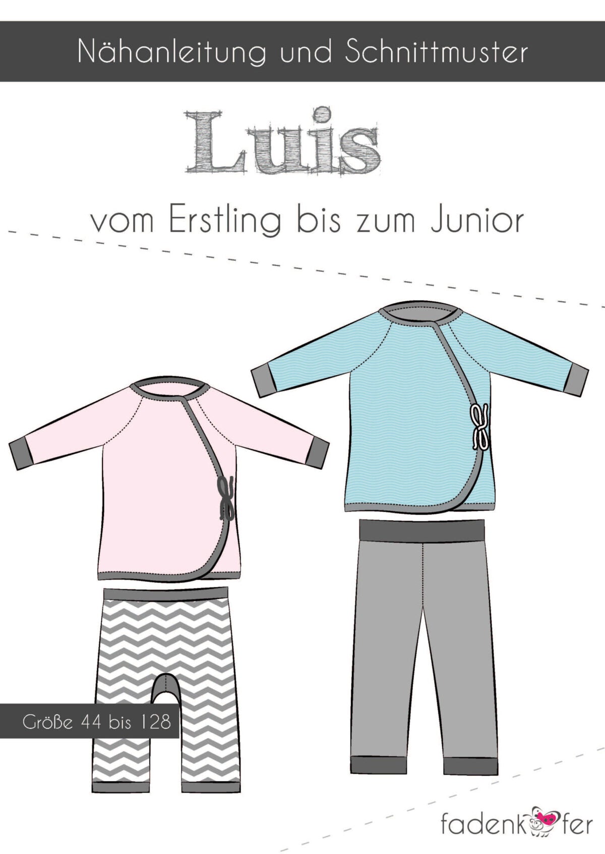 Set "Luis" von Fadenkäfer (Gr.44-128)