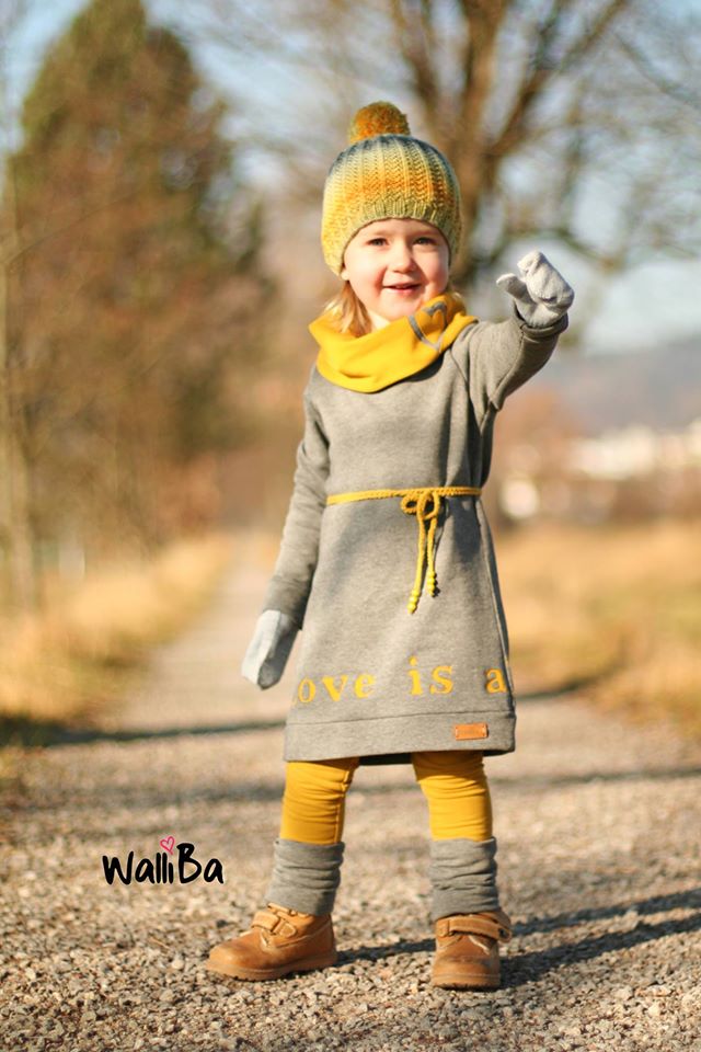 Kleid "Nieke" für Kinder von Fadenkäfer