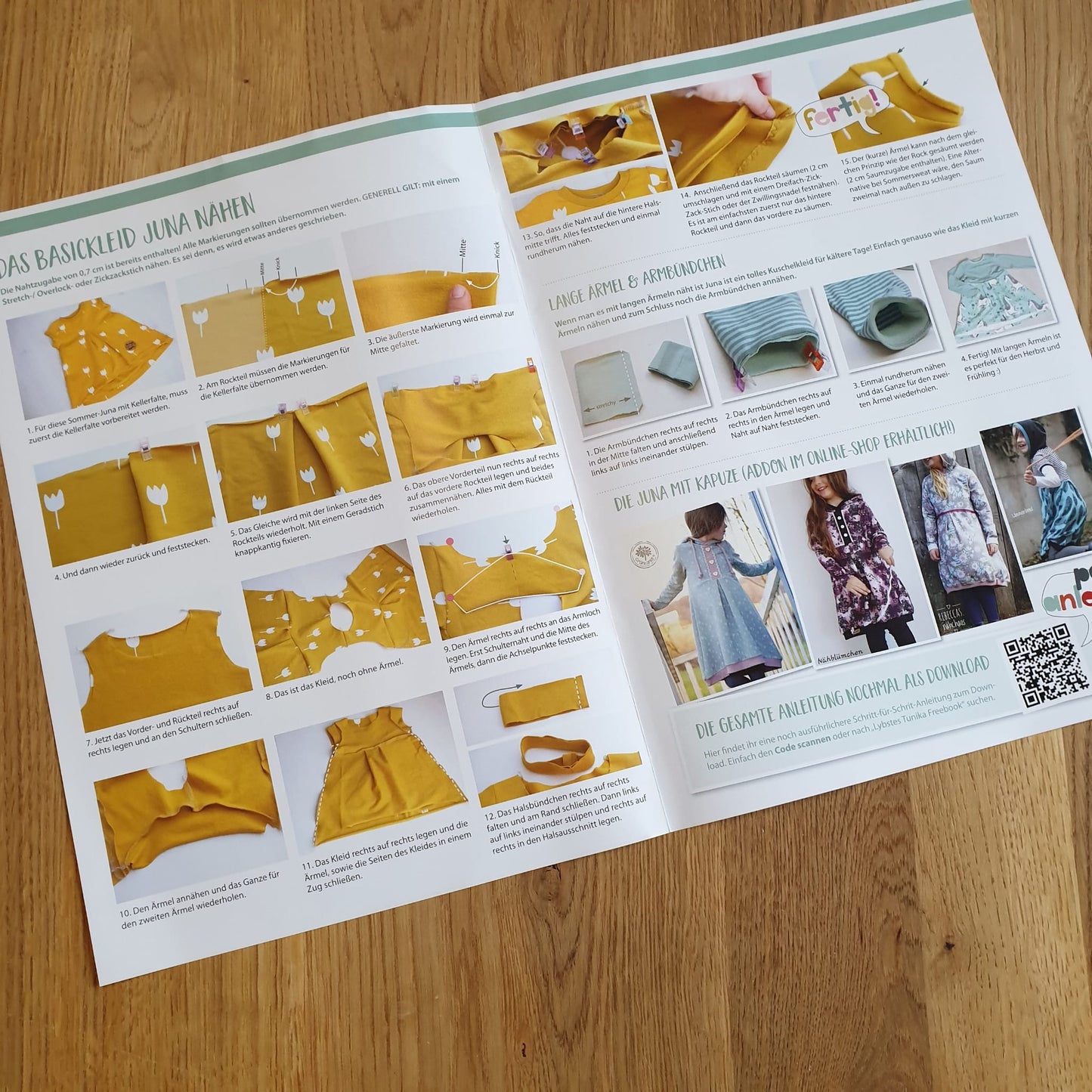 "Basickleid Juna" für Kinder von Lybstes (Gr.122-164)