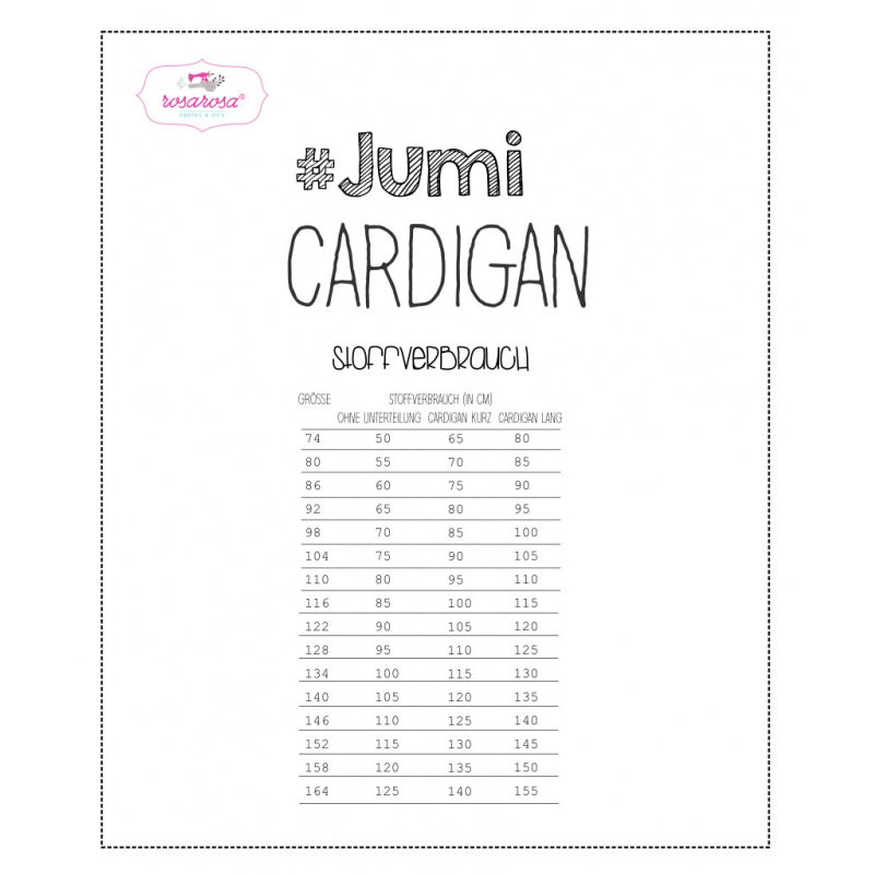 "JUMI" Cardigan und Jacke