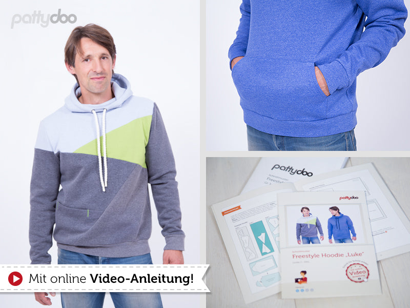 Nähpaket - Hoodie "Luke"