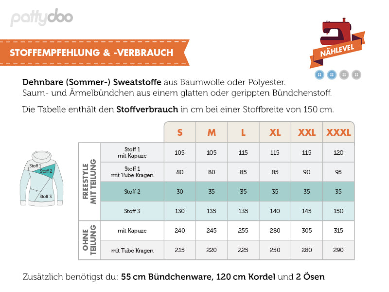 Kapuzenpullover "LUKE" von pattydoo
