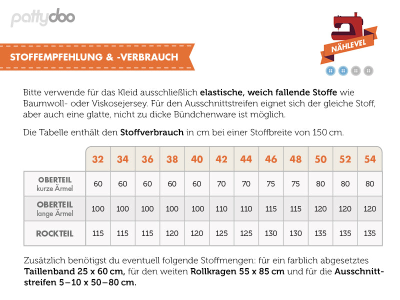 Jerseykleid Ella Classic by pattydoo