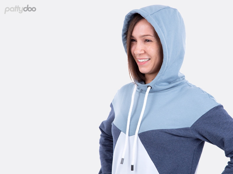 Nähpaket - Hoodie/ Kleid "Zoey"