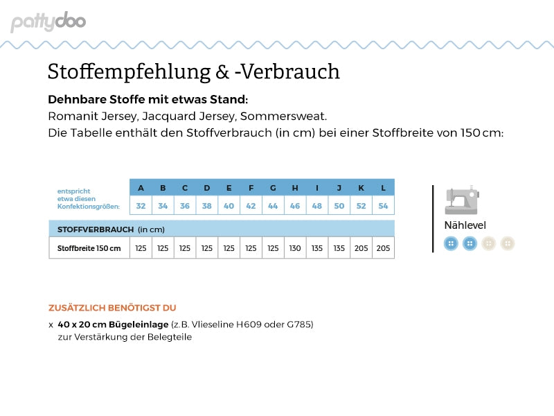 Turtleneck-Shirt "Stella" by pattydoo