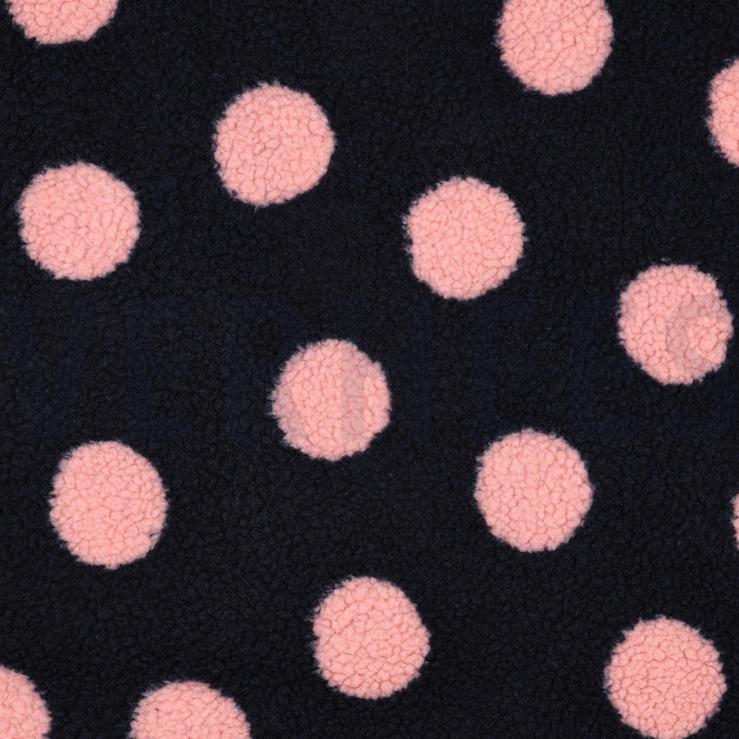 Teddy Fleece "Punkte" Navy