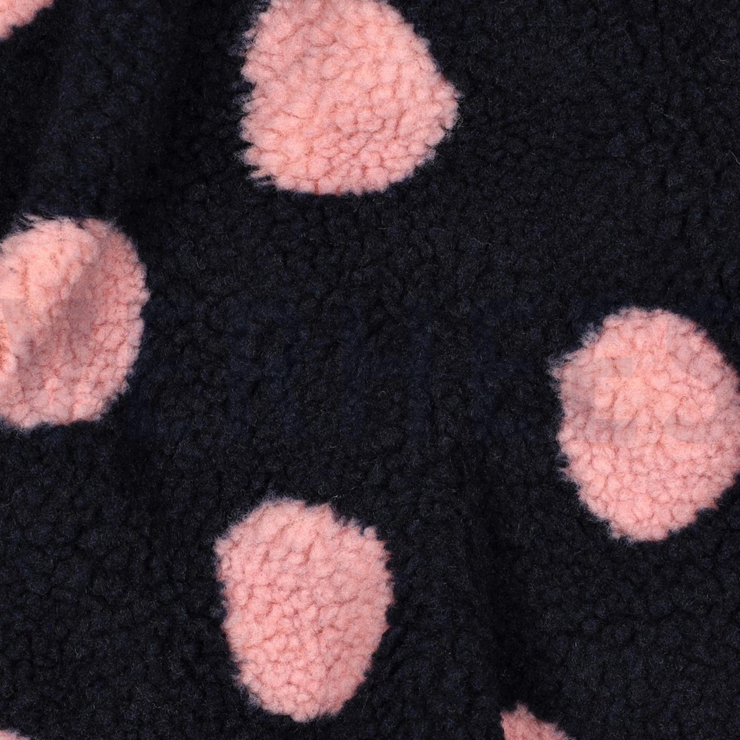 Teddy Fleece "Punkte" Navy