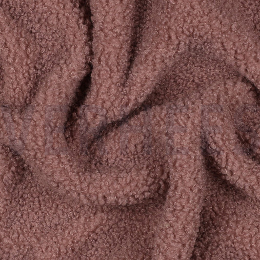 Teddy Fleece double sided- blush
