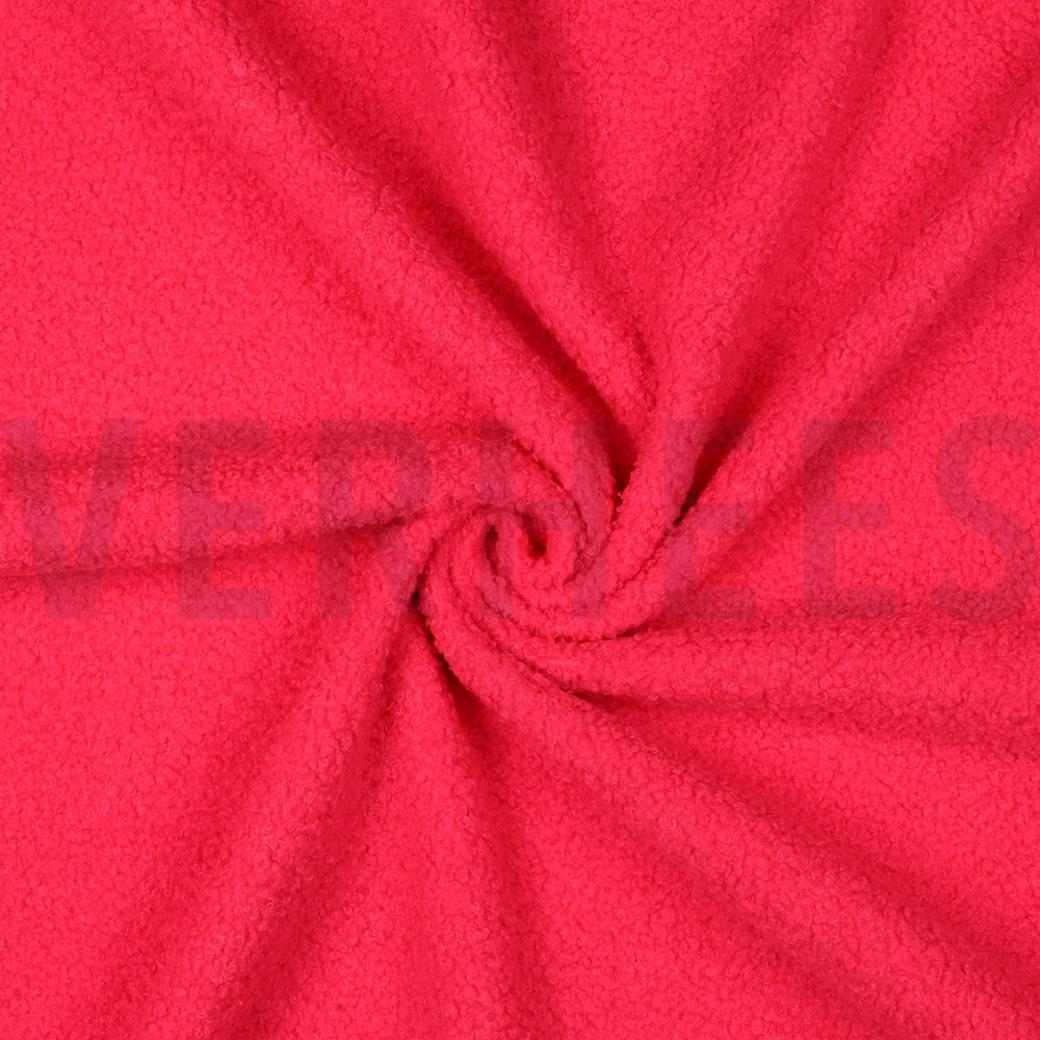 Teddy Fleece double sided-pink neon