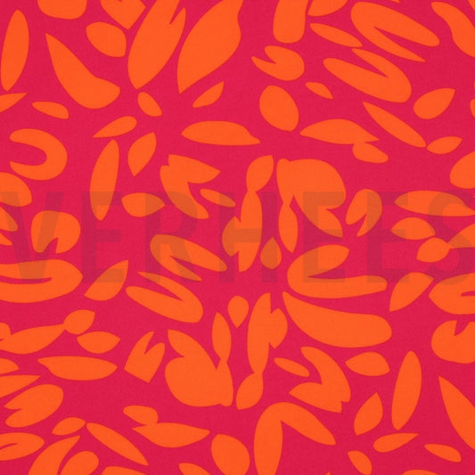 Magnolia Stretch "Abstract" Fuchsia
