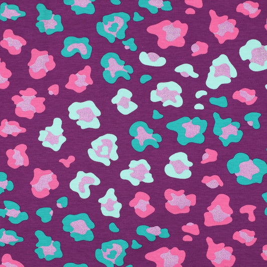 Jersey "Animal Skin" purple