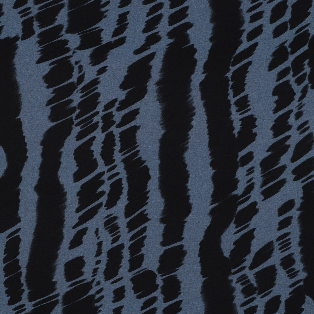 Viskose "Abstrakt" Blau