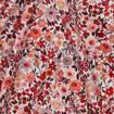 Rib Jersey Stoff digital bedruckt Flowers peach
