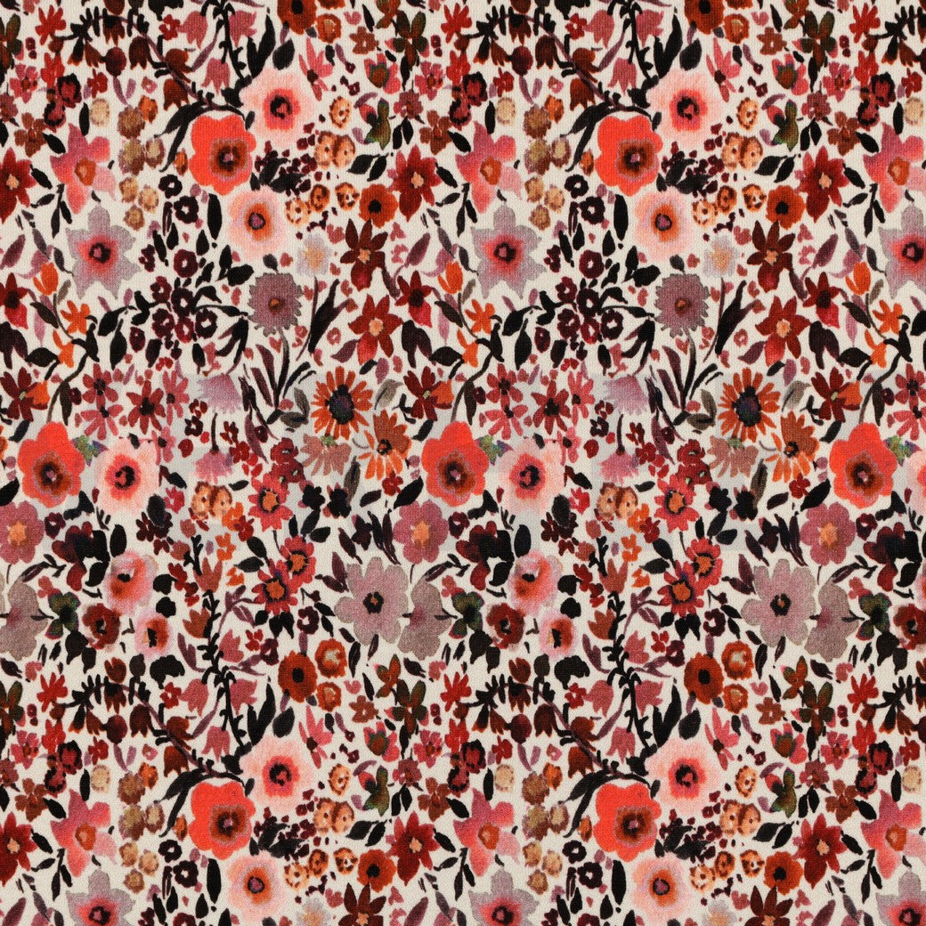 Bio- Jersey Druck "Blumen"