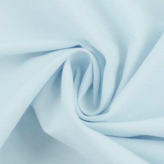 Baumwolle, Webware, "Heide", hellblau