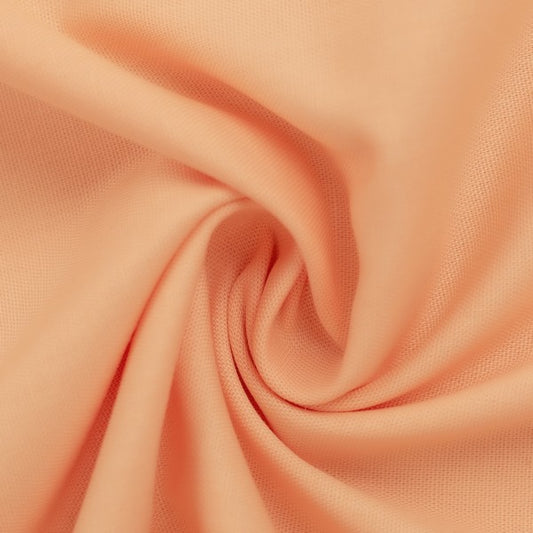 Baumwolle, Webware, "Heide", apricot