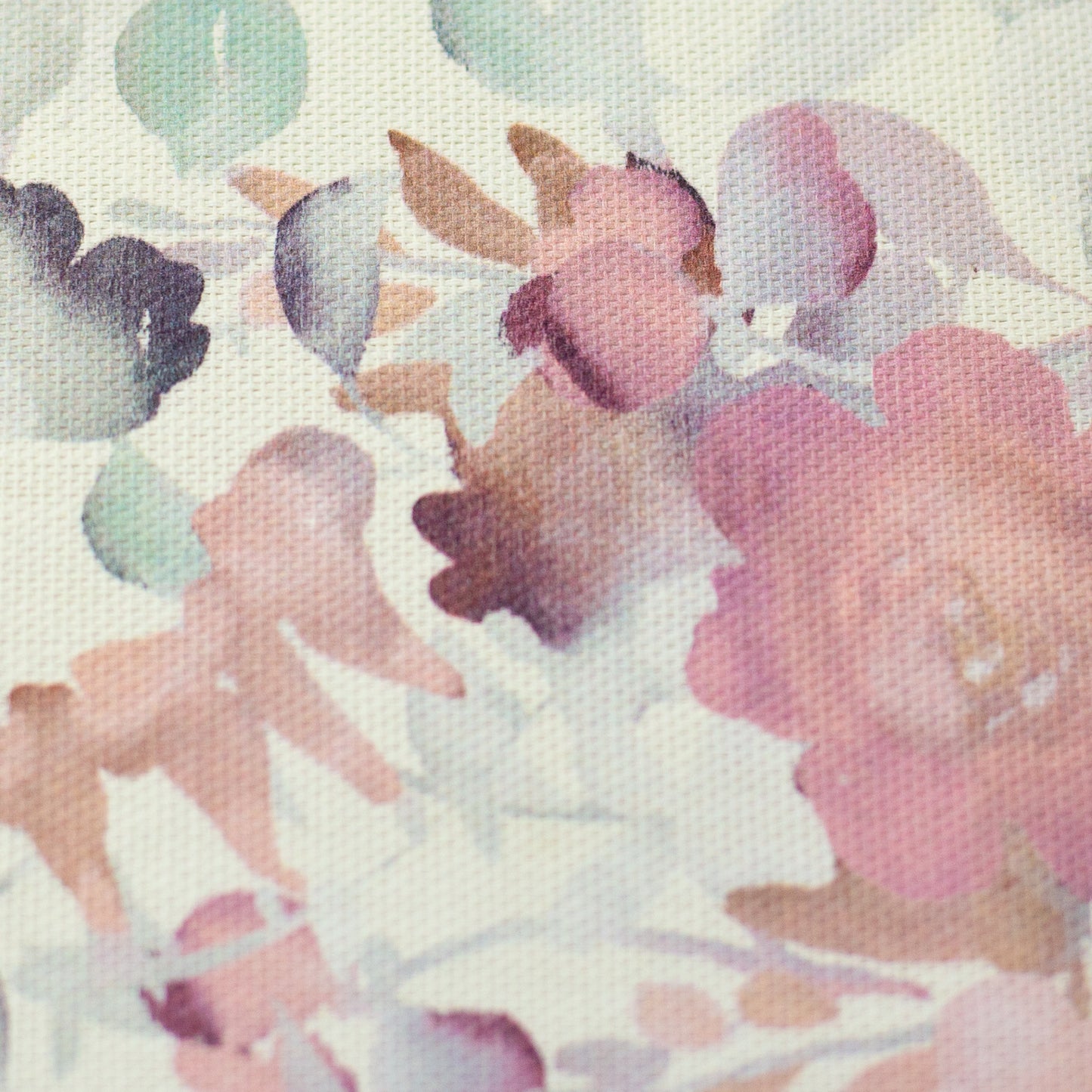 Canvas "Blumen Aquarell"