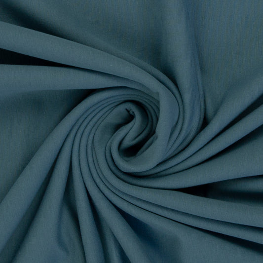 French Terry - Maike- Rauchblau