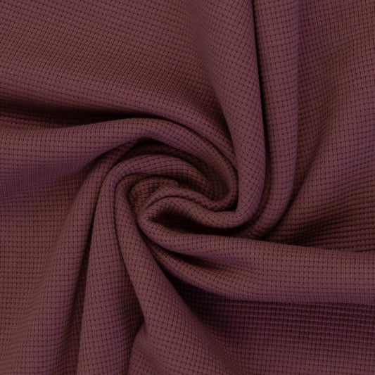 Waffeljersey "Clarissa" Altrosa (col436)