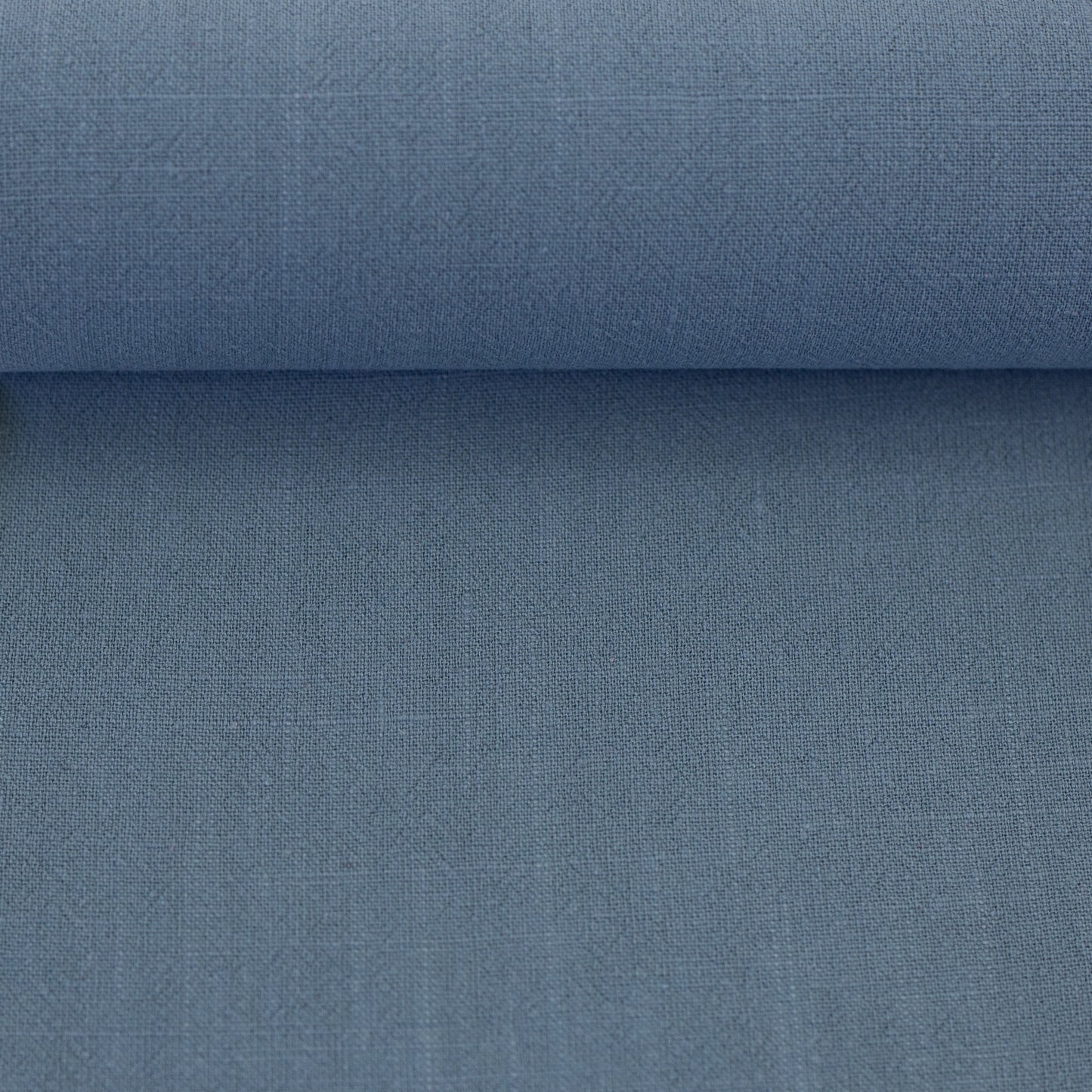 Viskose- Leinen-Rauchblau