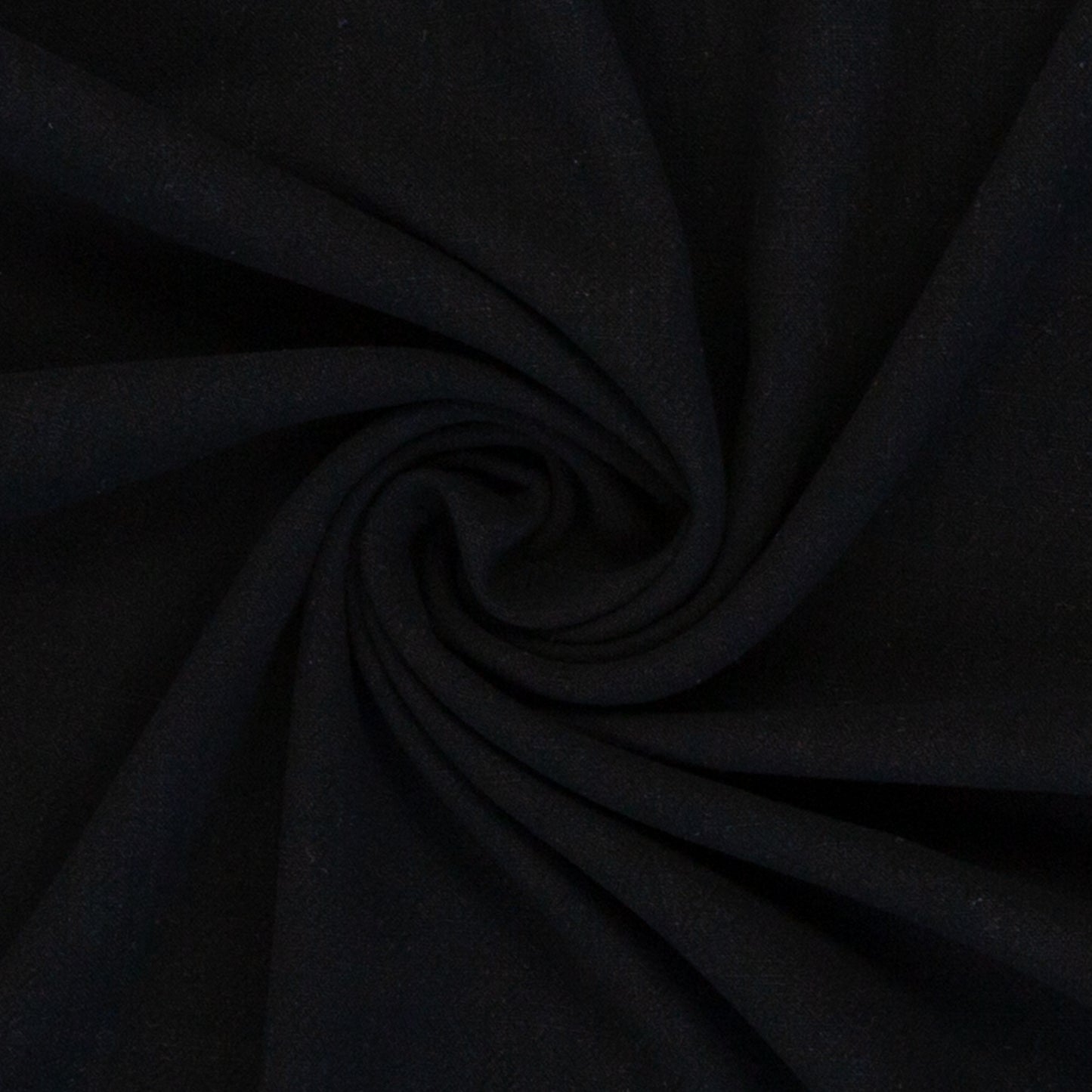 Viskose- Leinen-Schwarz