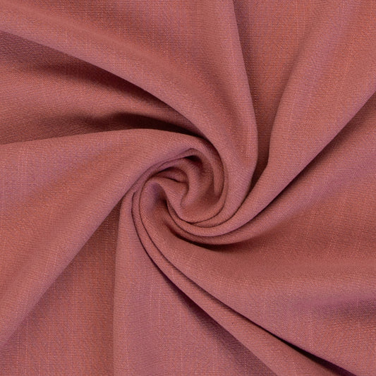 Viskose- Leinen-Altrosa