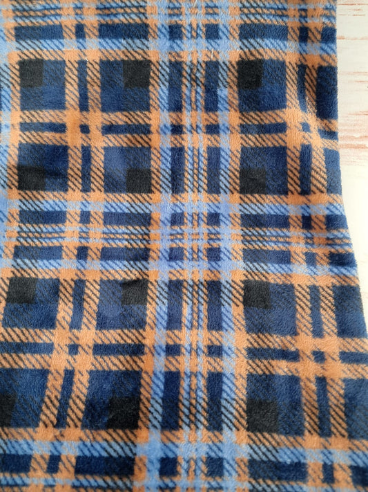 Wellness Fleece- Karo Blau