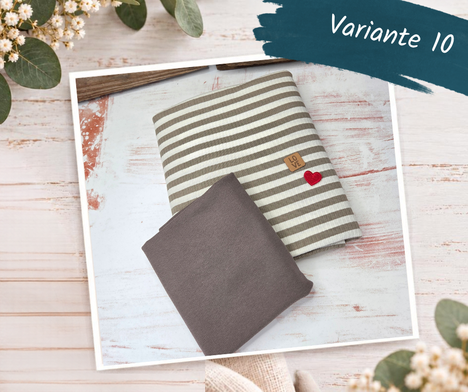 Nähpaket  "Basicshirt" Kinder (74-164)