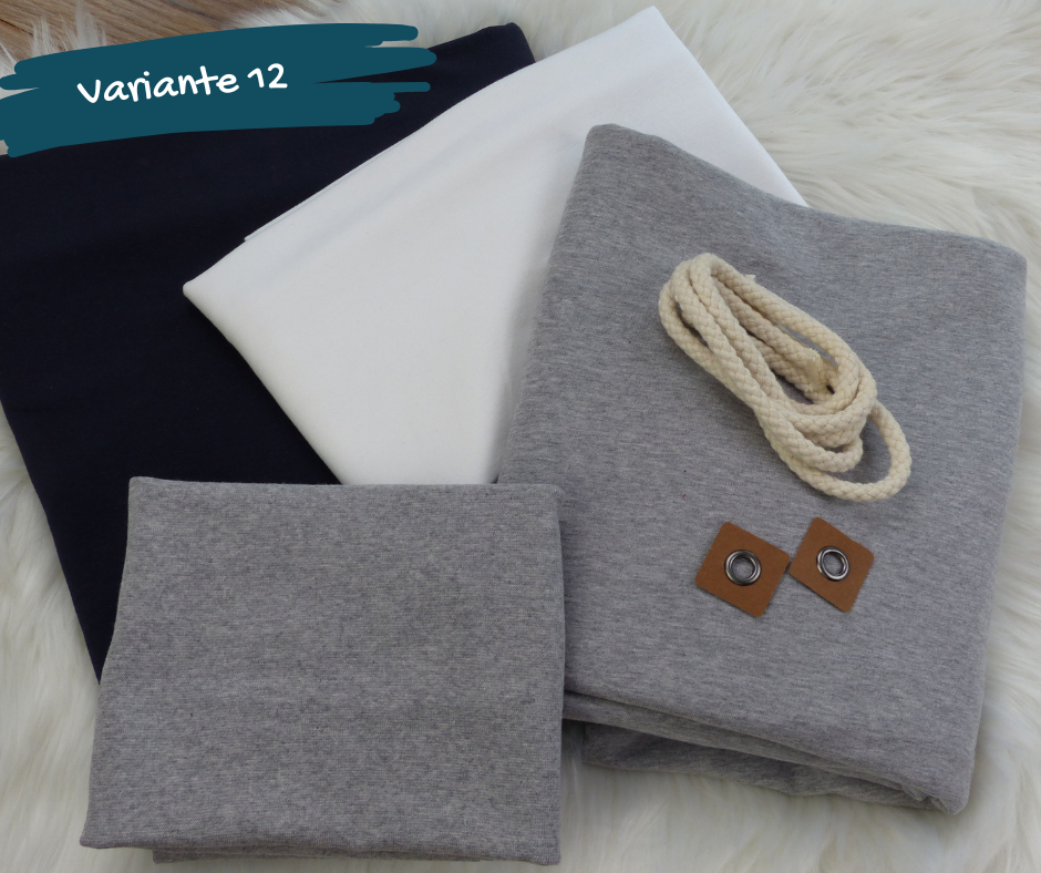 Nähpaket - Hoodie "Toni"  für Kinder