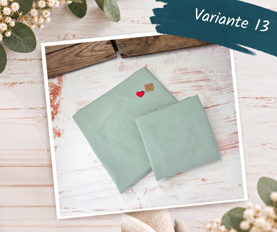 Nähpaket  "Basicshirt" Kinder (74-164)