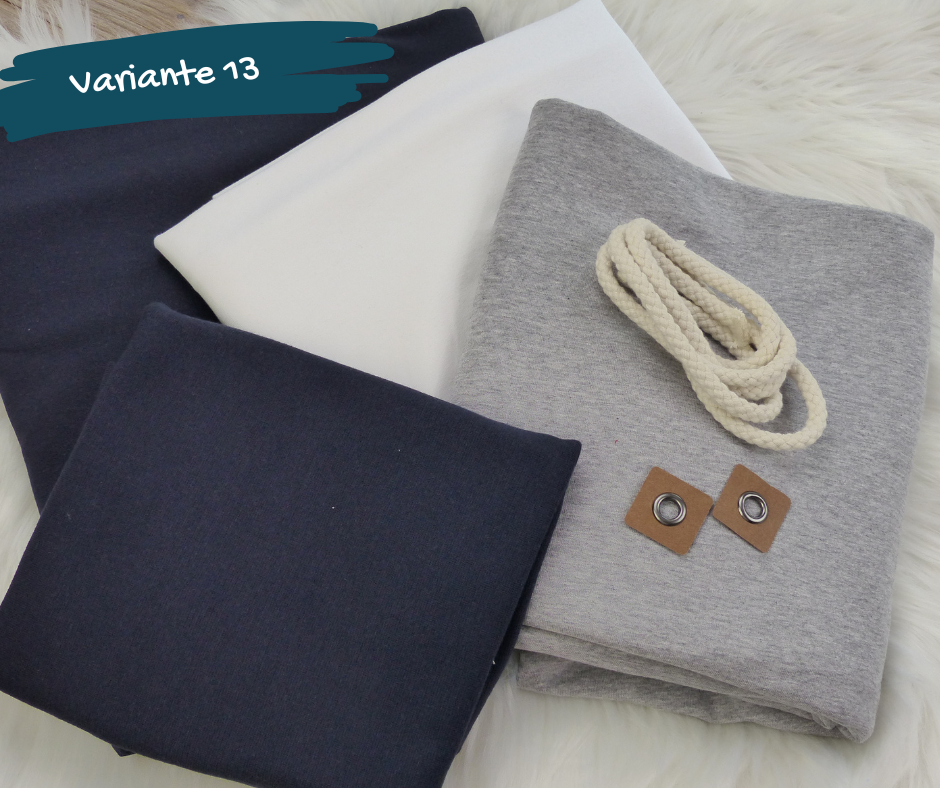 Nähpaket - Hoodie "Toni"  für Kinder