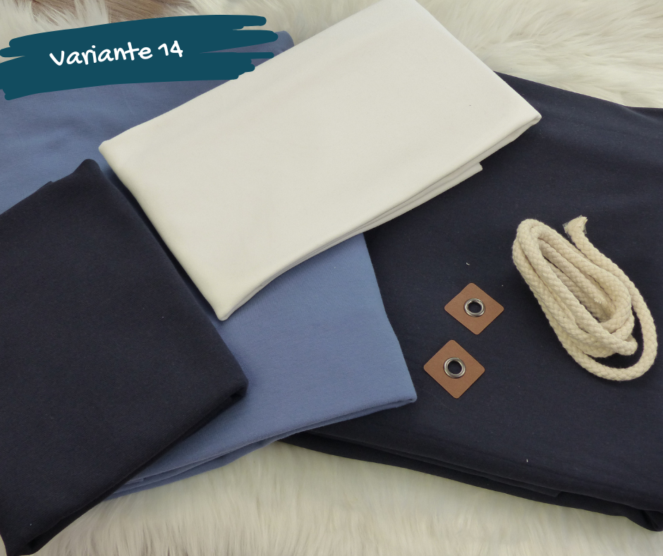 Nähpaket - Hoodie "Toni"  für Kinder