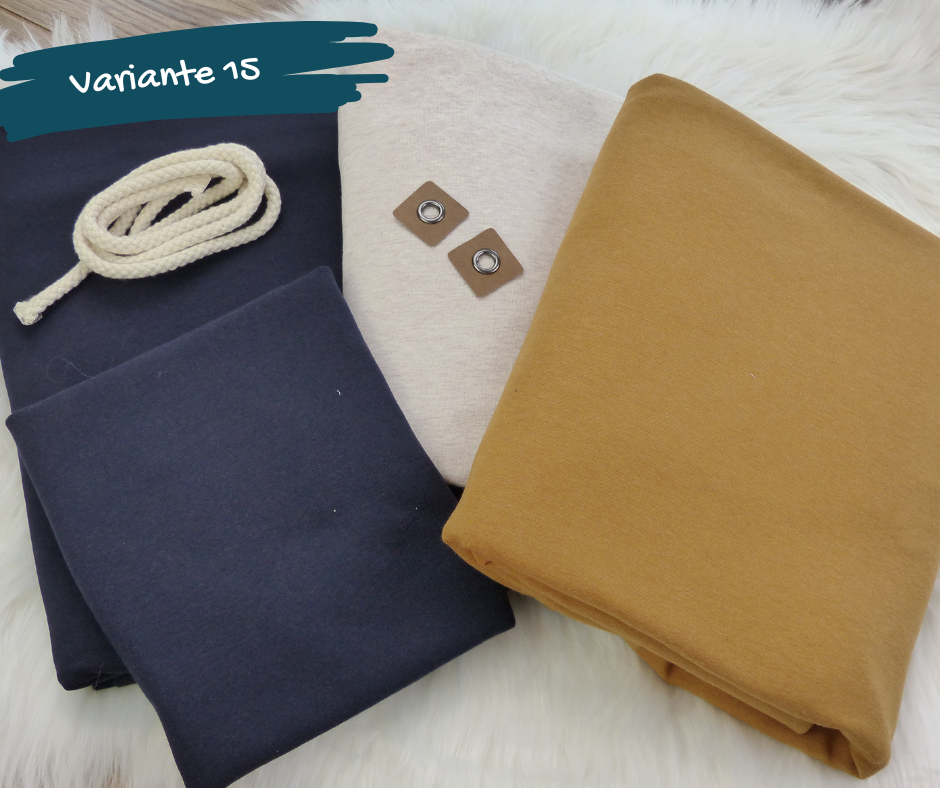 Nähpaket - Hoodie "Toni"  für Kinder