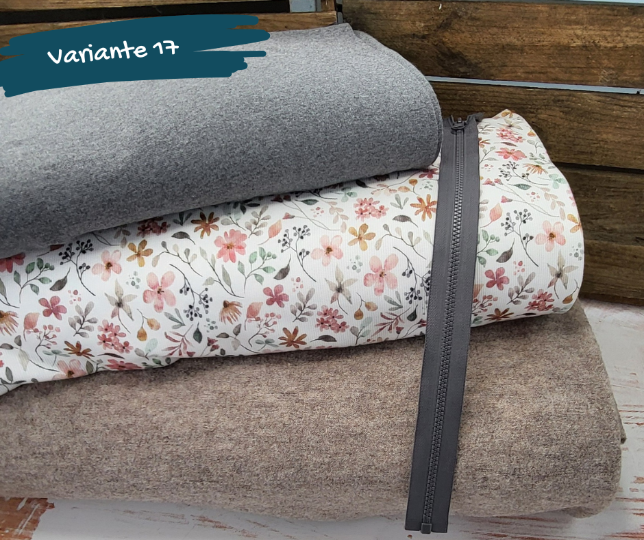 Nähpaket  "Lieblingsjacke" (Gr.86-134)